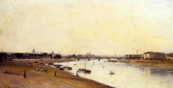 Stanislas Lepine : The Pont National as Seen from Quai d'Ivry, Paris